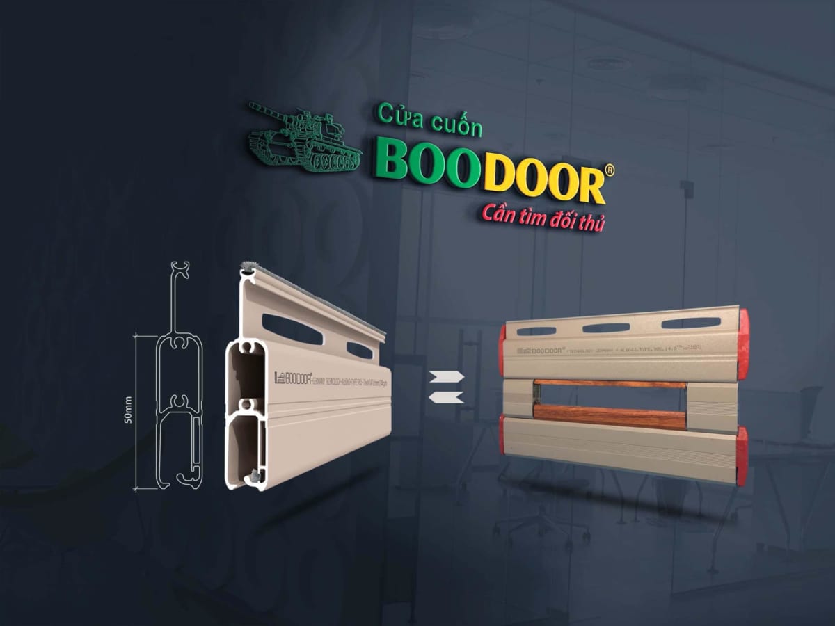 lắp đặt cửa cuốn boodoor ở hưng yên