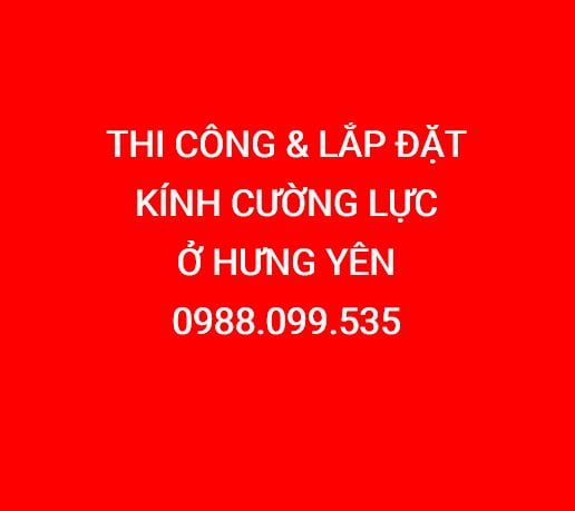 lắp đặt cửa kính hưng yên